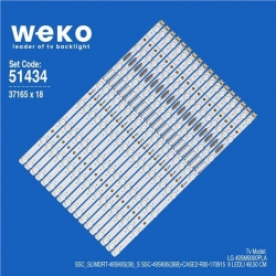 Wkset-6434 37165X18 Ssc_Slimdrt_49Sk85(36)_S 18 Adet Led Bar
