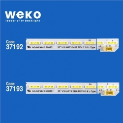 Wkset-6492 37192X1 37193X1 55 V16 Art3 2428/2429  2 Adet Led Bar (60Led)