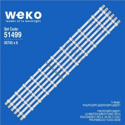 Wkset-6499 35745X6 Lg Innotek 65Inch Funai_Rev.A  6 Adet Led Bar