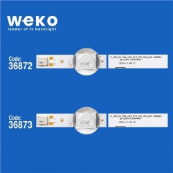 Wkset-6507 36872X4 36873X4  L1_N5K_D3_Fam_L4/R3 4 Adet Birleştirilmiş Led Kod 4 Adet Led Bar