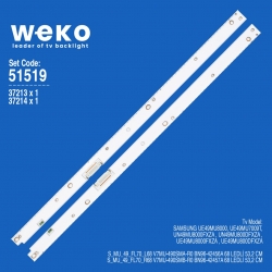 Wkset-6518 37213x1 37214x1 v7mu-490sma/b 2 adet led bar (68led)