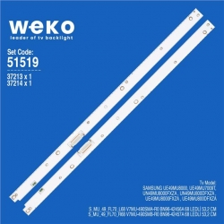 Wkset-6518 37213X1 37214X1 V7mu-490Sma/B 2 Adet Led Bar (68Led)
