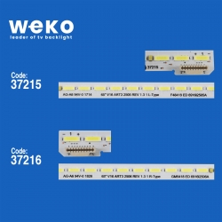 Wkset-6522 37215x1 37216x1 65 v16 art3 2505/6 rev 13 1 l/r-type  2 adet led bar (84led)