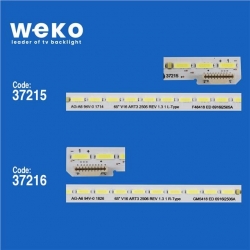 Wkset-6522 37215X1 37216X1 65 V16 Art3 2505/6 Rev 13 1 L/R-Type  2 Adet Led Bar (84Led)