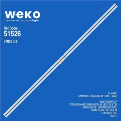 Wkset-6526 37023X2 V0T8-550Sm0-R0 Bn96-50379A 2 Adet Led Bar (40Led)