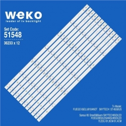 Wkset-6548 36233X12 Ms-L2819 V1  12 Adet Led Bar