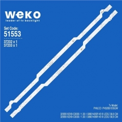 Wkset-6553 37232X1 37233X1 320B5102X9-C0030  2 Adet Led Bar