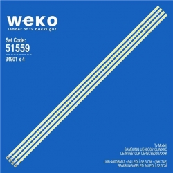 Wkset-6559 34901X4 Lmb-4600Bm12  4 Adet Led Bar (64Led)
