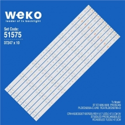 Wkset-6575 37247X10 Crh-K50E3535T100762G-Rev1.6  10 Adet Led Bar