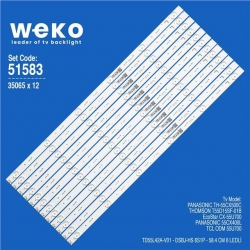 Wkset-6583 35065X12 Td55l42a-V01 12 Adet Led Bar