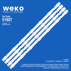Wkset-6607 37273x4 jl.d49071330-365as-m_v03 49hr330m07a0 v3  4 adet led bar