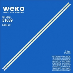 Wkset-6639 37304X2 Sled 2010Svs40 120Hz_56 Od V1.0  2 Adet Led Bar (56Led)