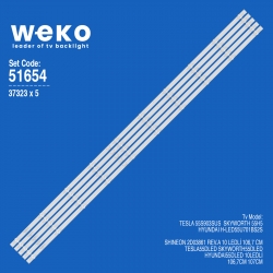 Wkset-6654 37323x5 shineon 2d03861 rev.a  5 adet led bar