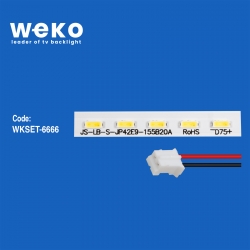 Wkset-6666 js-lb-s-jp42e9-155b20a 75 ledli 54 cm 3v  1 adet led bar (54led)