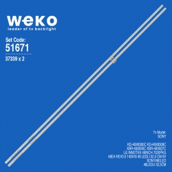 Wkset-6671 37339x2 lg innotek 49inch 7020pkg 48ea rev0.0 140918   2 adet led bar (48led)