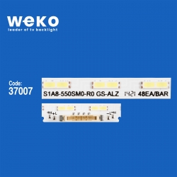 Wkset-6687 37007x2 s1a8-550sm0-r0 bn96-52595a rev00 2 adet led bar (48led)