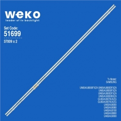 Wkset-6699 37009X2 Jl.E650X1720-408Bs-R8P  2 Adet Led Bar (64Led)