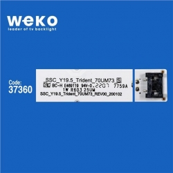 Wkset-6706 37360X5 Ssc_Y19_Trıdent_70Um73_S  5 Adet Led Bar
