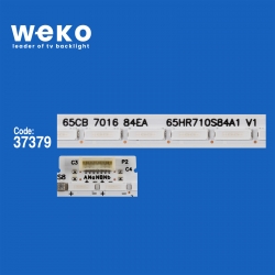 Wkset-6722 37379x2 4c-lb6584-hr06k 7016 84ea  2 adet led bar  (mavi işik çift soket) (84led)