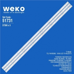 Wkset-6731 37390X3  Crh-Es40ww3030080358urev1.0 B  3 Adet Led Bar