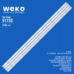 Wkset-6732 37391x4 ms-l1143 v3 a3 4 adet led bar