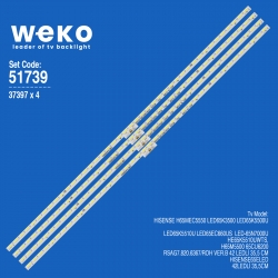 Wkset-6739 37397x4 rsag7.820.6367/roh ver.b 4 adet led bar (42led)