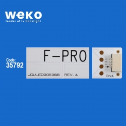 Wkset-6754 35792x10 lg innotek 49inch_funai_rev.a - vdvled0gs068 rev.a 10 adet led bar