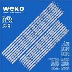 Wkset-6765 37413X8 37414X8 Samsung_2014Svs65f_3228_L08/Samsung_2014Svs65f_3228_L08 16 Adet Led Bar
