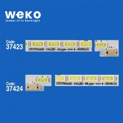 Wkset-6773 37423x2 37424x2 sts700a02_54led_a/btype_rev.4  4 adet led bar