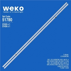 Wkset-6780 37435X1 37436X1 Ssc_Y22_65Qned80_Boe_90Led_A/B  2 Adet Led Bar (90Led)