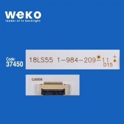 Wkset-6788 37450x9 ccb 55 mbl-55030d915sn0 18ls55 1-984-209-11 9 adet led bar