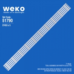 Wkset-6790 37453x5 5800-w55000-gp00 ver02.00 20200527 5 adet led bar
