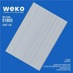 Wkset-6803 37467X48 Q70-82S-10Ea Bn96-48107A 48 Adet Led Bar