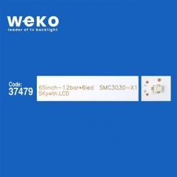 Wkset-6811 37479X12 65İnch-12Bar*6Led Smc3030-X1 Yal13-0063030M-01 12 Adet Led Bar