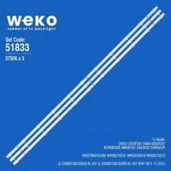 Wkset-6833 37506X3 Jl.D500B1330-032As-M_V01  3 Adet Led Bar