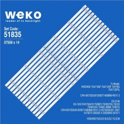 Wkset-6835 37508X14 Crh-Bx75s3u813030t14069b8-Rev1.3  14 Adet Led Bar