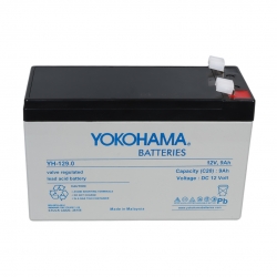 Yokohama yh-129.0 12 volt - 9 amper akü (150 x 65 x 90 mm)