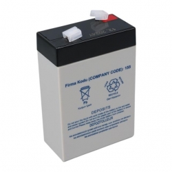 Yokohama YH-62.3 6 Volt - 2.3 Amper Akü (90X43x38 Mm)
