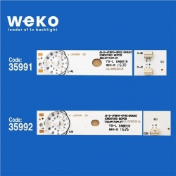 Yumatu E39DU1000 39' İnç 3 Adet Tv Led Bar