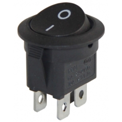 Yuvarlak işiksiz 4 pin on-off anahtar (ic-133-4)