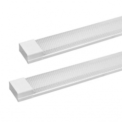 Zmr 60W 120 Cm Kristal Beyaz Led Bant Armatür 6500K 2'Li Paket