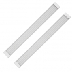 Zmr zmr-234/b 100w 120 cm kristal beyaz led bant armatür 6500k (2li paket)